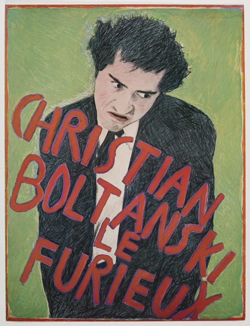Christian Boltanski - Der Rasende (Plakat)